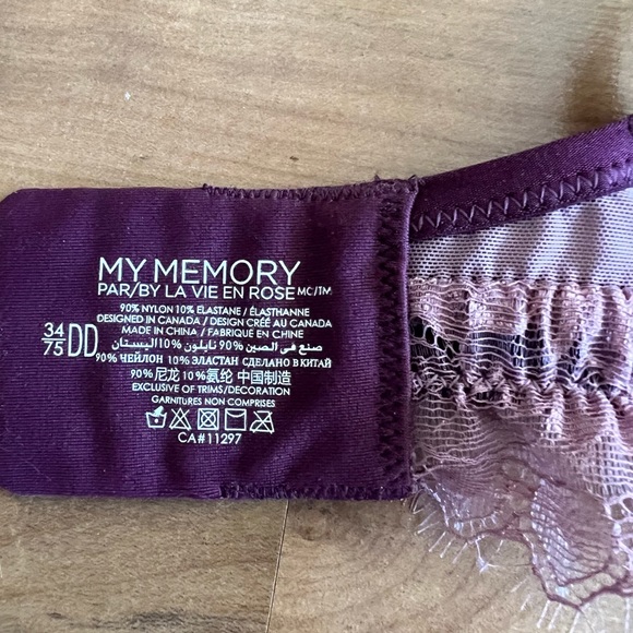 La vie en rose lightly lined bra 34DD - Picture 3 of 3